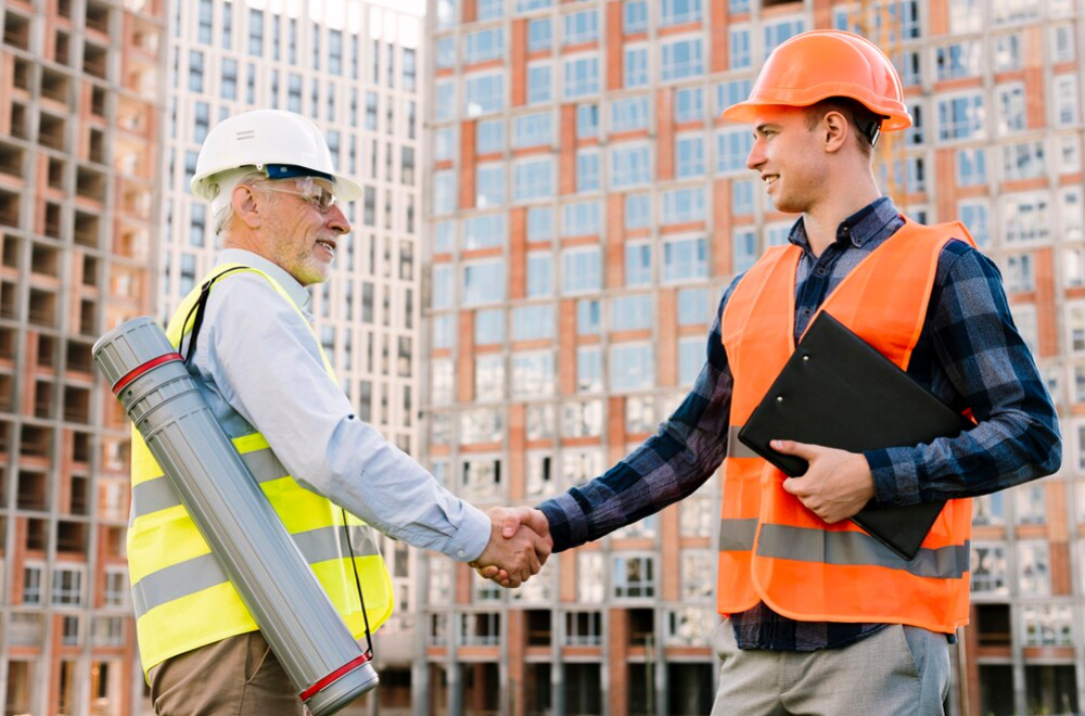 A procurement manager analyzing supplier bids on a clean software dashboard.